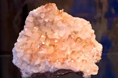 Calcium crystals in their natural state.